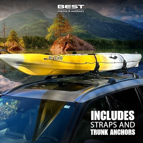 Kayak Roof Rack Saddles, Universal Carrier - Image 5