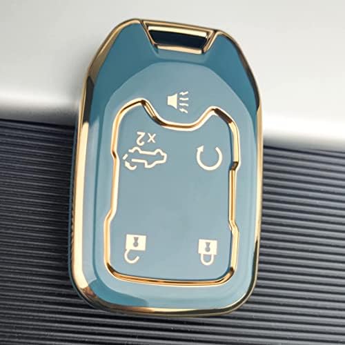OLLEN 5-Button TPU Key Fob Cover, Fit - Image 3