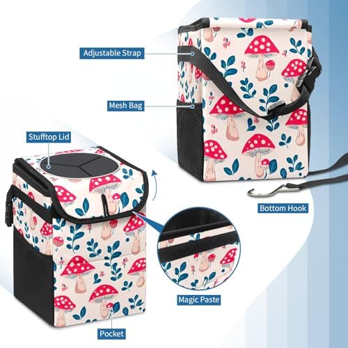Car Trash Can – Multi-Purpose, Lightweight and Portable - Image 5