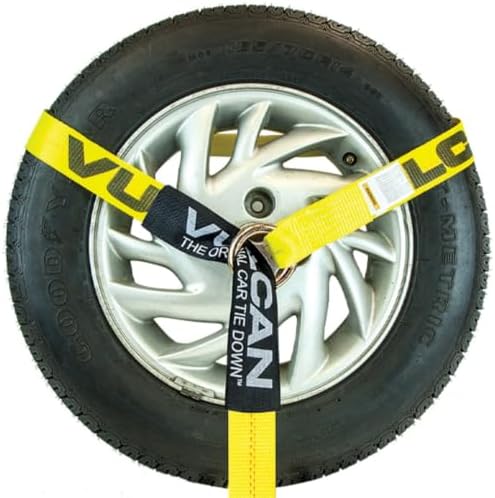 VULCAN Car Tie Down with Snap Hooks - Image 3