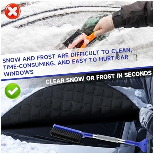 SANLIKE Car Windshield Snow Cover - Image 3