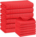 Homaxy Microfiber Kitchen Towels and Dishcloths Sets, 12 Pack by Homaxy