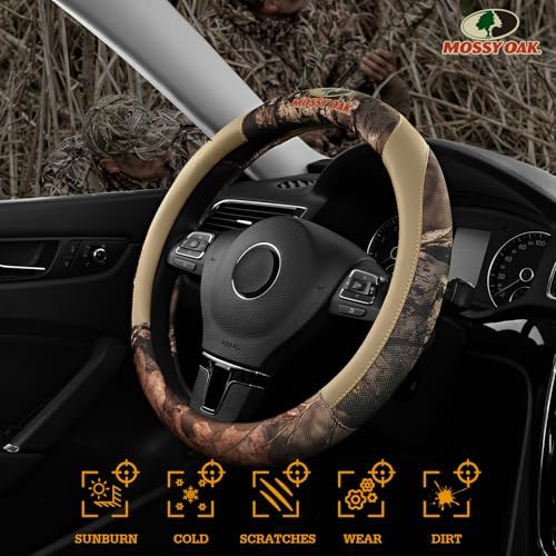 Mossy Oak Full Camo Steering Wheel Cover - Image 5