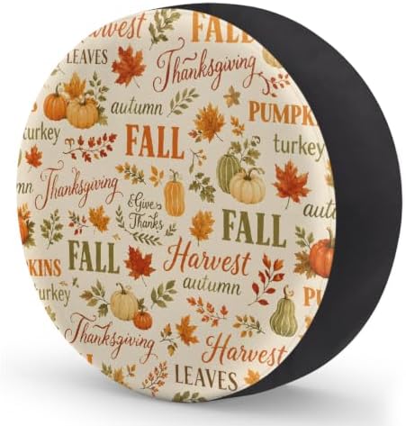 Fall Spare Tire Cover Waterproof Dust-Proof Spare Wheel Covers - Image 2