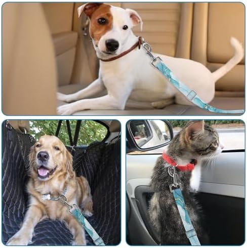 Adjustable pet cat and Dog car seat Belt，The Lanyard is Flexible and Adjustable - Image 6