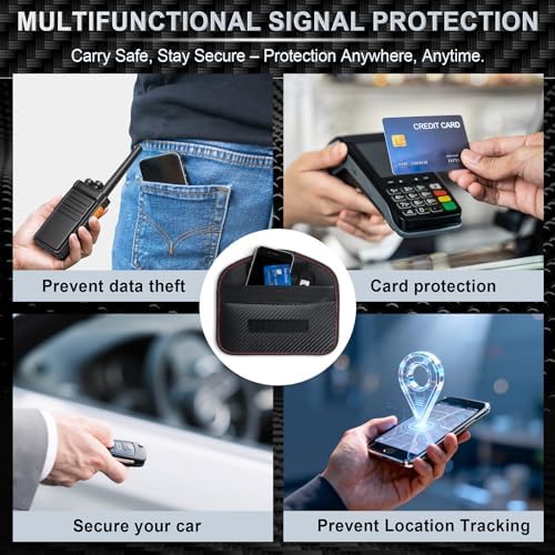 LivTee Faraday Key Fob Protector, RFID Blocking Faraday Bag - Image 6