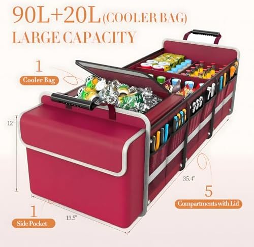 Large Trunk Organizer for SUV - Image 2