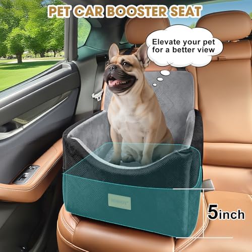 JOEJOY Dog Car Seats for Small Medium Dogs Under 35lbs, Dog Booster Seat - Image 4