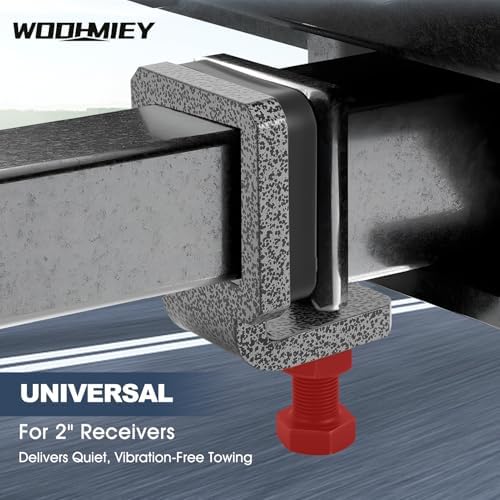 Anti Rattle Hitch Clamp 2 Inch & 2.5 Inch Heavy Duty Steel Hitch Tightener - Image 5