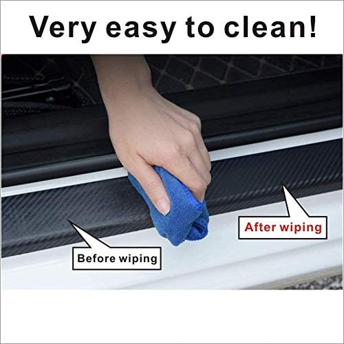 MAXMILO 4Pcs Car Door Sill Protector Reflective - Image 4