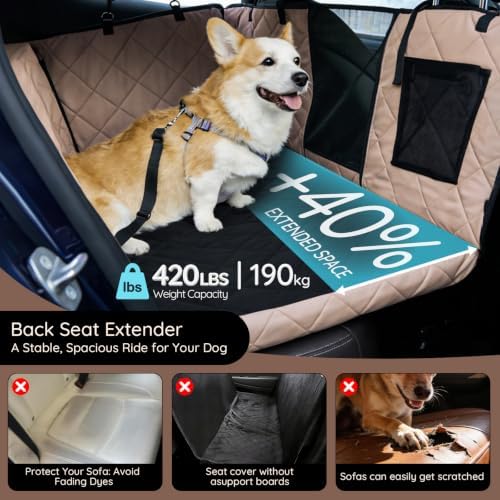 BELLA & PAL Hard Bottom Backseat Cover - Image 2