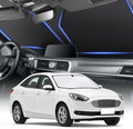 SINGARO 300T Universal Car Windshield Sun Shade, Foldable Reflective by SINGARO