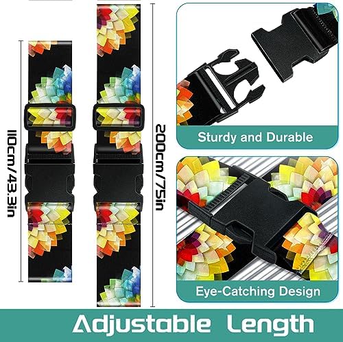 Slohif Luggage Straps for Suitcases Travel Belt Accessories Luggage Connector - Image 2