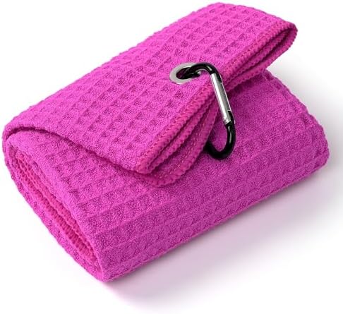 Mile High Life Golf Towel 16x24 inch, Upgraded Large Waffle Weave by MileHighLife