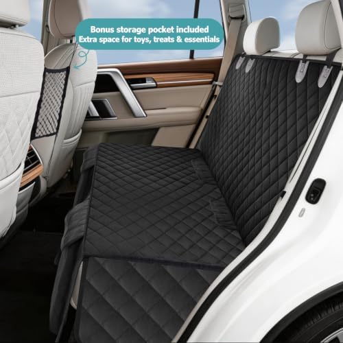 Bark Lover Deluxe More Durable Waterproof Backseat Protector, High Heat - Image 2