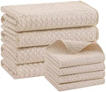 Homaxy Microfiber Kitchen Towels and Dishcloths Sets, 8 Pack by Homaxy