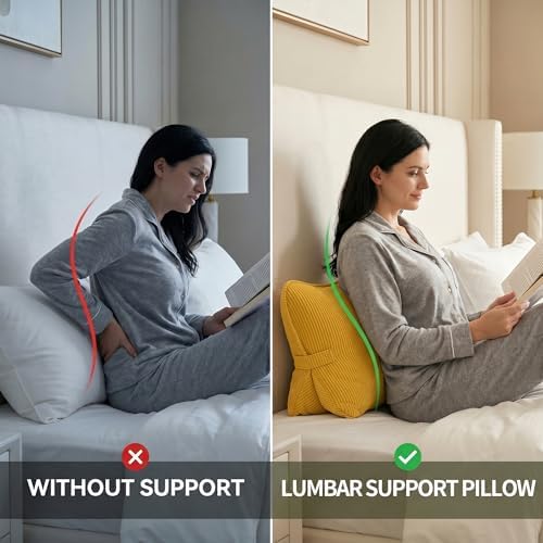 Pat. Pend. Corduroy Reading Back Pillow - Image 3