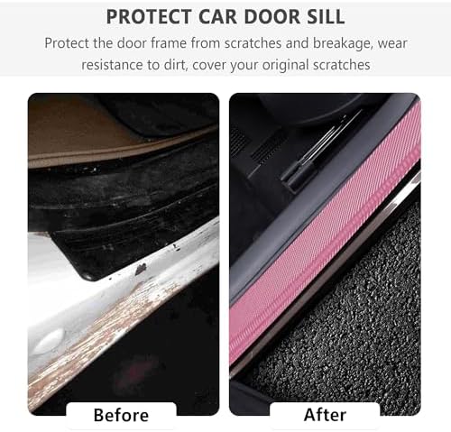4PCS Car Door Sill Protector - Image 4