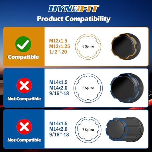 DYNOFIT 6 Point Spline Lug Nuts Key - Image 3