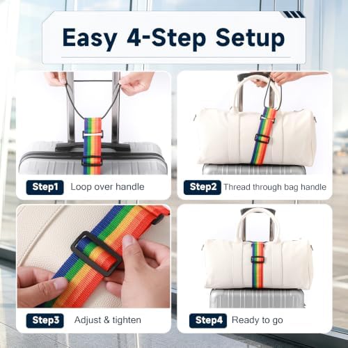 2 Pack Luggage Connector Straps - Image 6