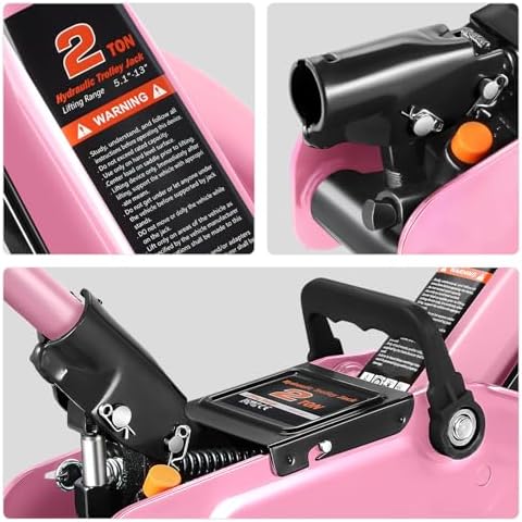 DNA Motoring Low Profile Hydraulic Trolley Service/Floor Jack, 2 Ton Capacity - Image 6
