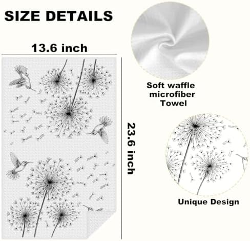 Lovdazzles Hummingbird Trump Kitchen Towels Funny Gifts - Image 2