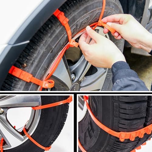 Vehicle Traction Device, Nonslip Rubber Cable Ties - Image 4