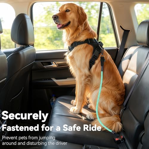 2Pcs Universal Dog Seat Belt for Car, Dog Car Seatbelt - Image 6
