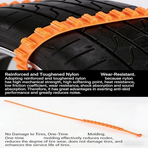 Vehicle Traction Device, Nonslip Rubber Cable Ties - Image 6