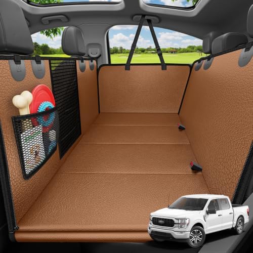 URPOWER PU Leather Hard Bottom Dog Seat Cover by URPOWER
