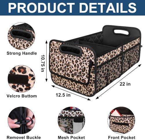 Deosk Trunk Organizer and Storage - Image 3