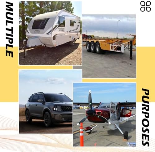 Wheel Chocks for Trailers 1 Pair 2 Pack - Image 6