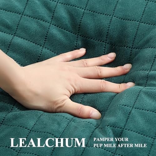 Lealchum Dog Car Seat for Medium/Large Dogs, 2 Clip-On Safety Leashs for 2 - Image 3