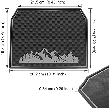 Dash Mat for Subaru Crosstrek Accessories 2012-2017, Forester 2014-2018 - Image 7