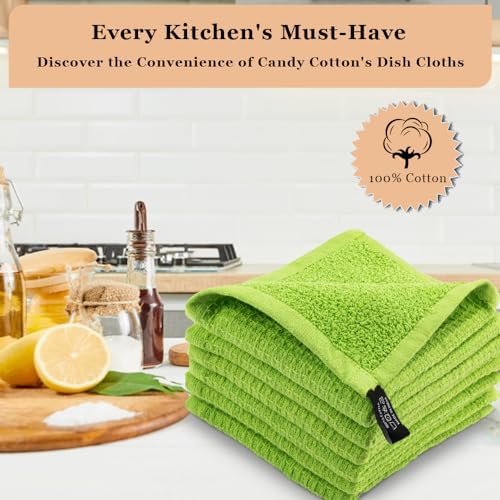 Kitchen Cleaning Dish Wash Cloths Waffle Terry Design Kitchen - Image 2