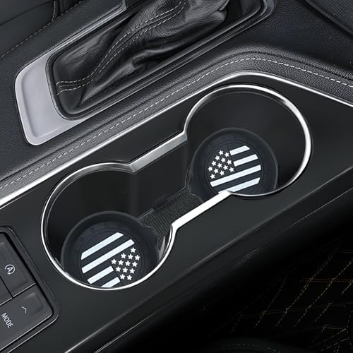 Amooca 2-Pack Car Cup Coaster Silicone Spill-Proof Cup Holder Inserts - Image 5