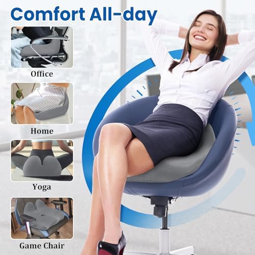 CushZone Extra Large Seat Cushion, Sciatica Support - Image 5