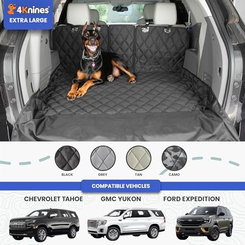 4Knines SUV Cargo Liner for Dogs, Fold Down Seats - Image 2