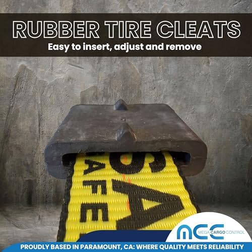 2PK Rubber Tire Cleats Tie Down Blocks - Image 6