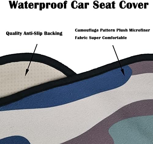 Car Seat Cover Protector Front Seats, - Image 5