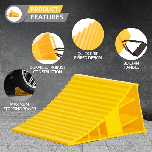 Homeon Wheels Large RV Wheel Chocks - Image 2
