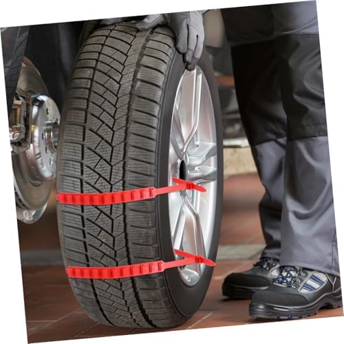15pcs Orange Nylon Tire Anti-skid Ties - Image 7