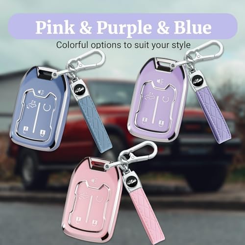 Joouheax for Chevy Soft TPU 5-Button Key Fob Cover, Soft TPU - Image 6