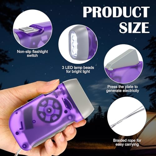 Mudder 24 Hand Crank Flashlight - Image 4