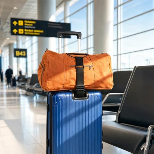 4 Pack Adjustable Luggage Straps - Image 2