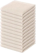 Kitinjoy 100% Cotton Waffle 12-Pack Kitchen Towels by Kitinjoy