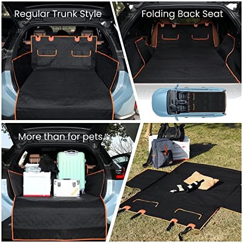 NESTROAD SUV Cargo Liner for Dogs, Waterproof Dog Cargo Cover for SUVs - Image 5