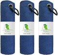 3 Pack 16"x16" Waffle Microfiber Golf Towels by VIVIDLY