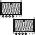 Frienda 2 Pcs Small Cargo Net Boat Storage Mesh Netting, 15 X 9.5 Inches by Frienda