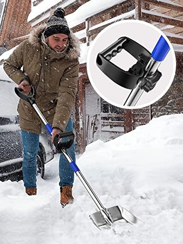 Snow Shovel Handle Attachment, Universal Back Saver Grip - Image 2